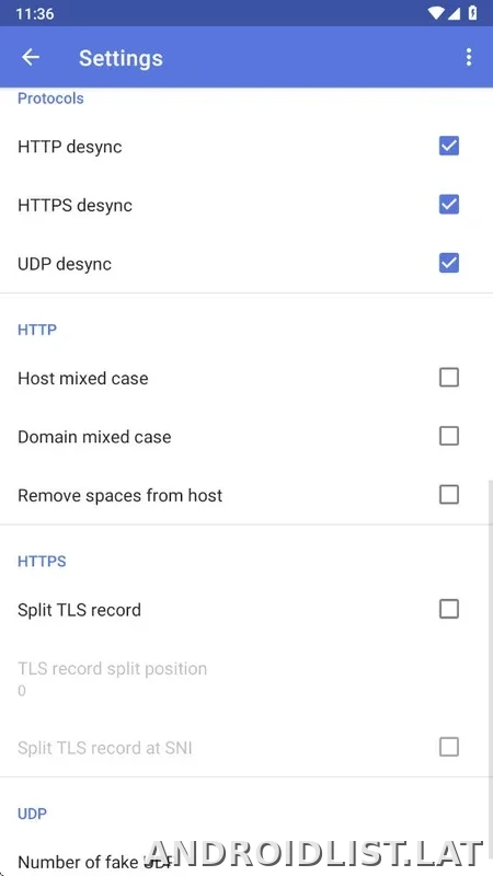 ByeByeDPI скриншот 5
