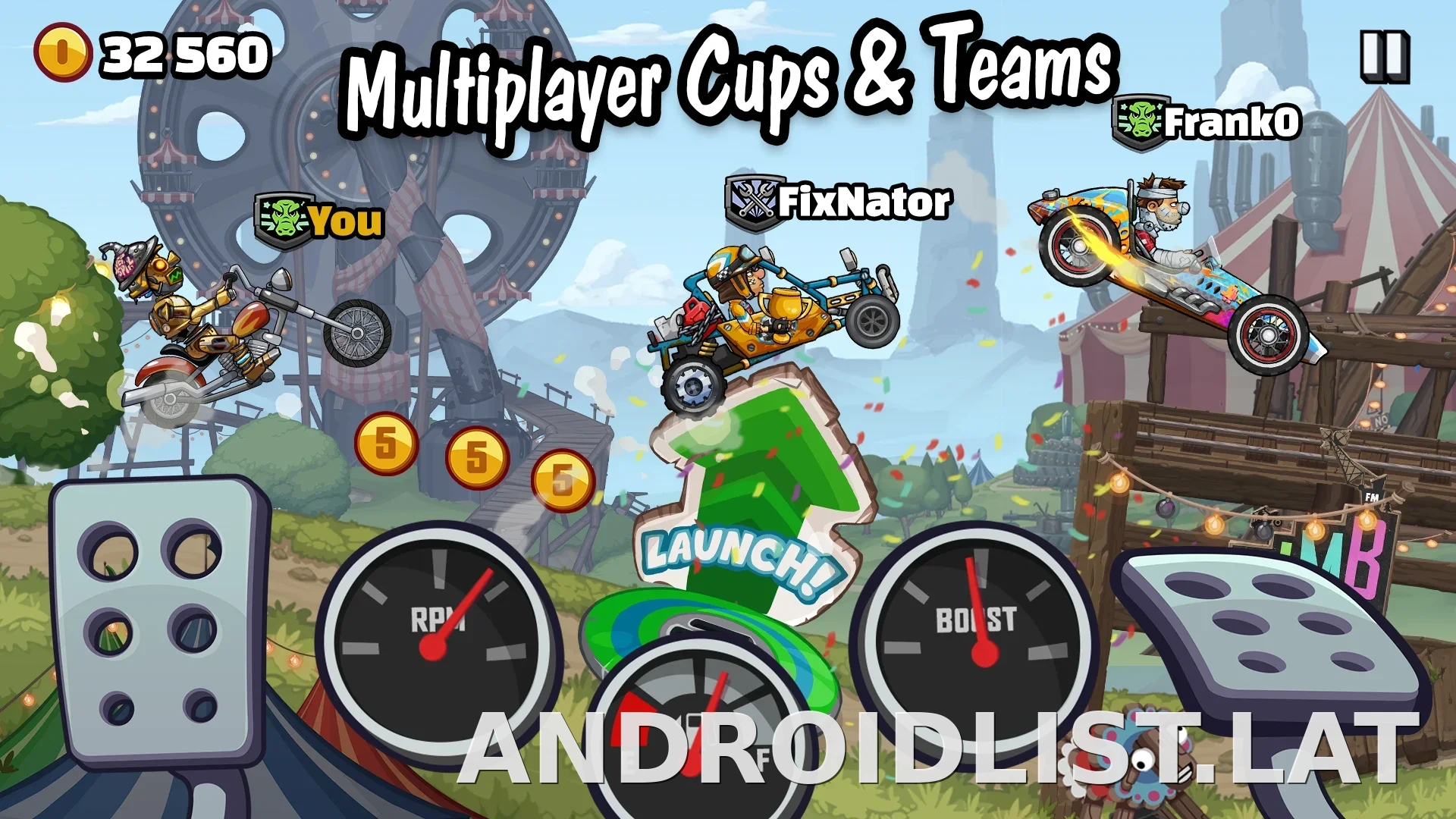 Hill Climb Racing 2 скриншот 3
