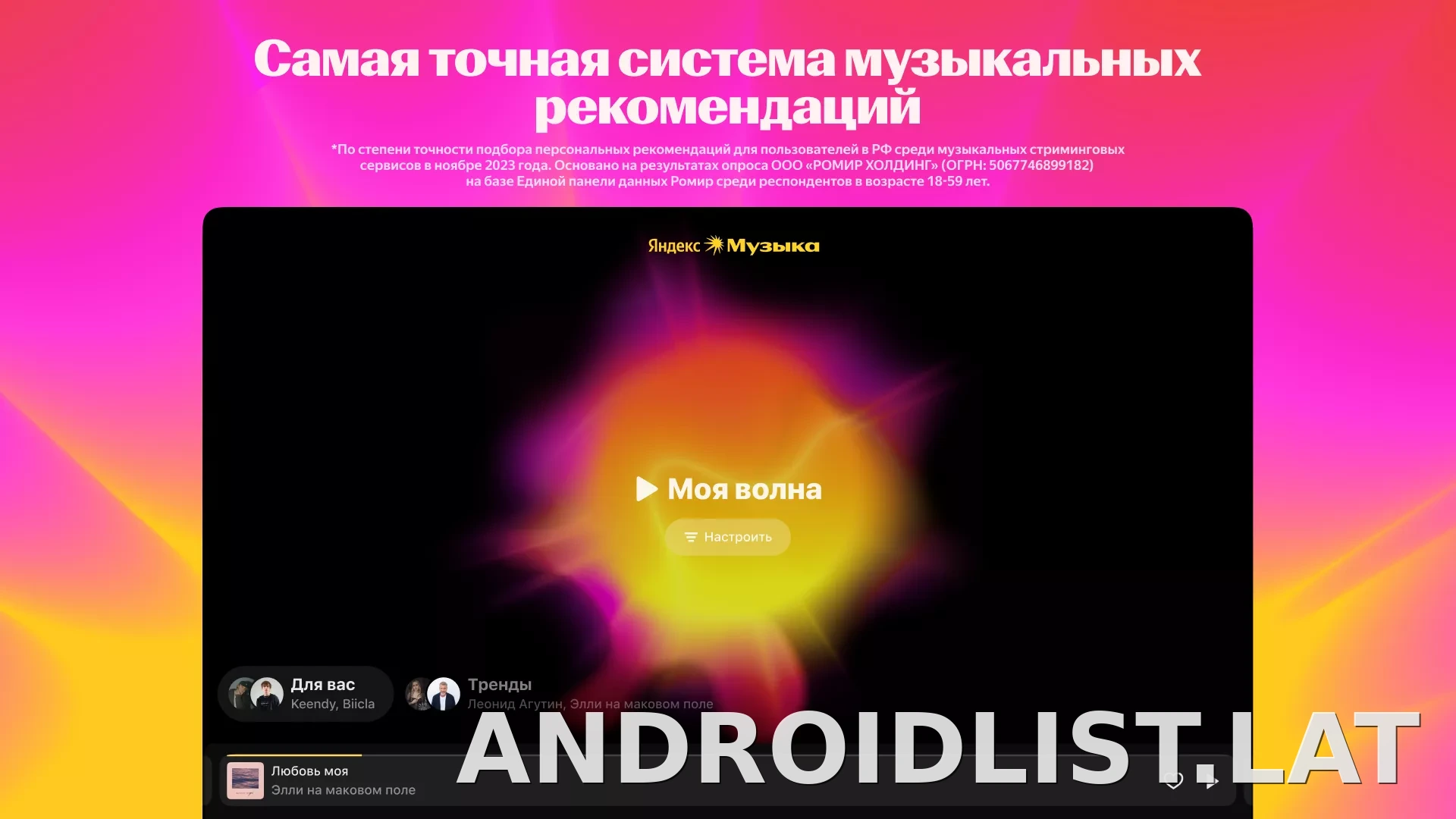 Яндекс Музыка скриншот 1